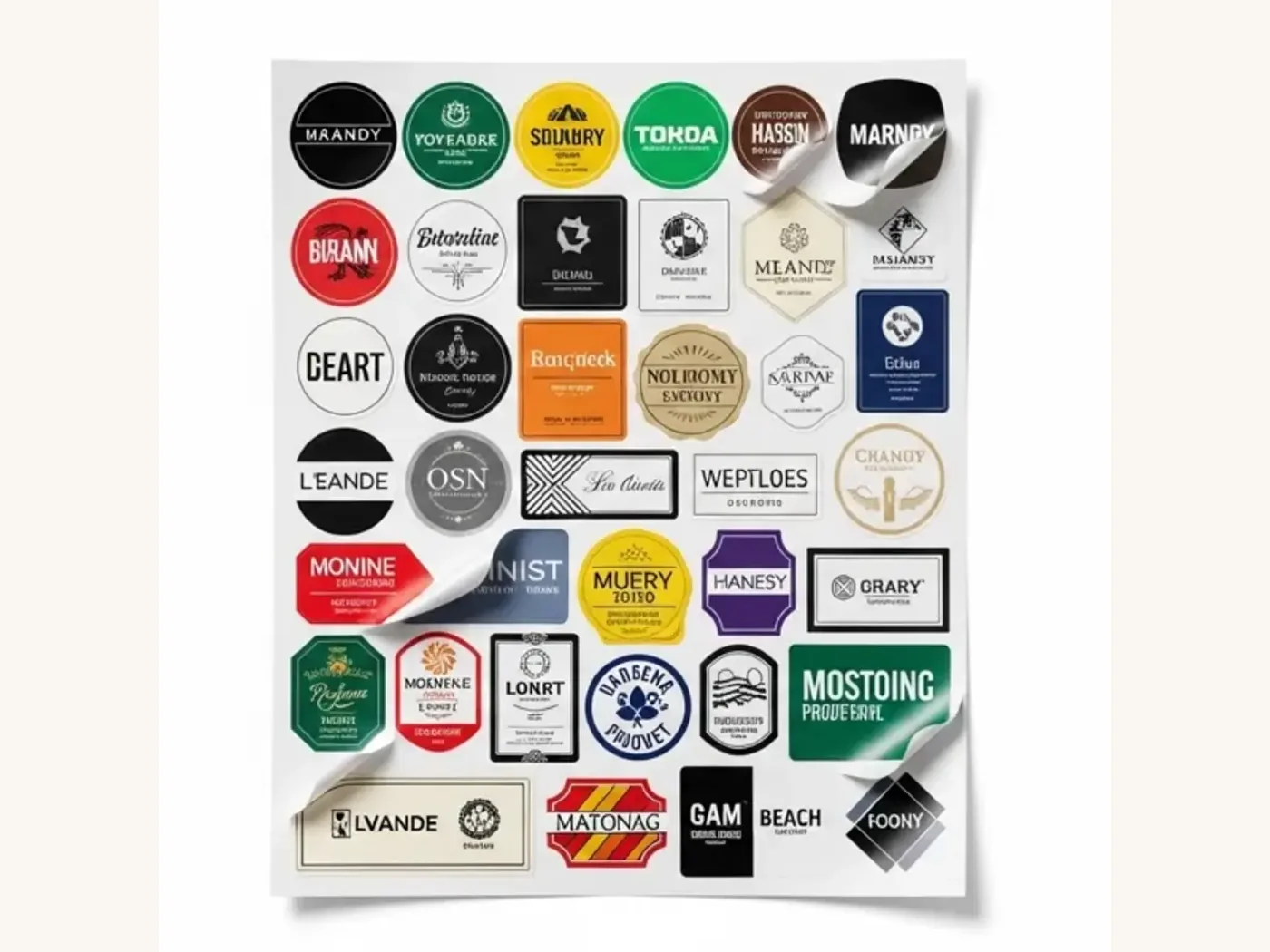 Custom Labels & Stickers
